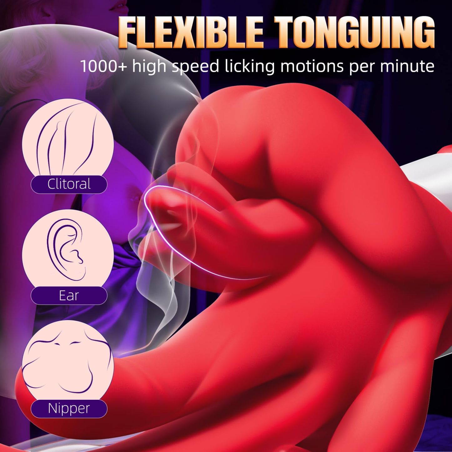 💥2025 New 70% off Limited Time💥Rose Vibrating Toy-💥G Spot Vibrator Womens Sex Toy Nighty