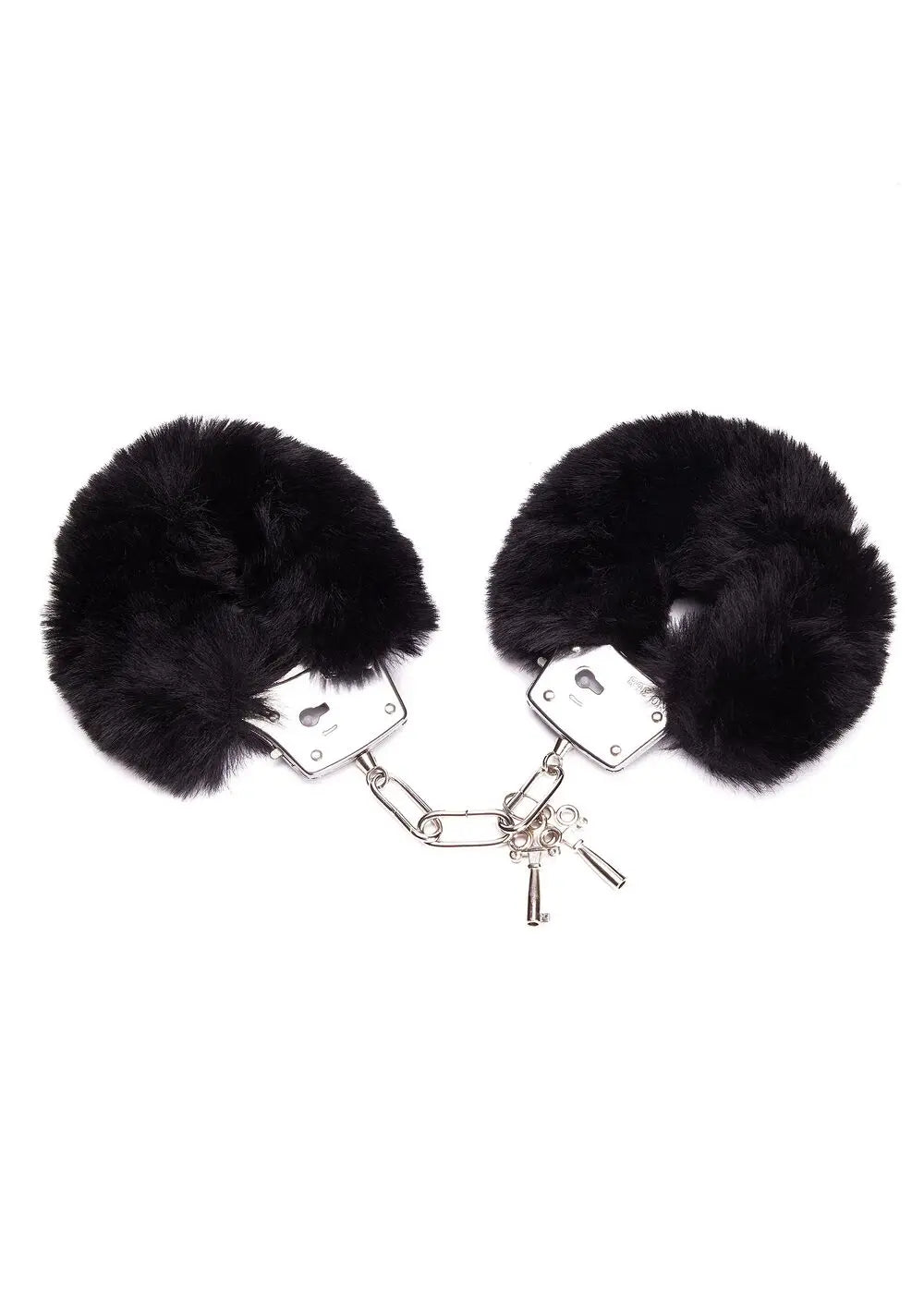 LacyNighty™ Plush Faux Fur Handcuffs Lavah Intimates