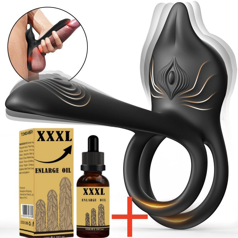 💥2025 🏆Hot sale 3-in-1 penis ring condom in July Nighty