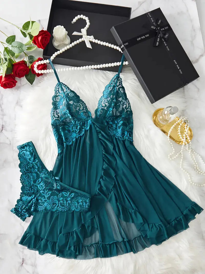 LacyNighty™ Lace Lash Set Lacy Nighty
