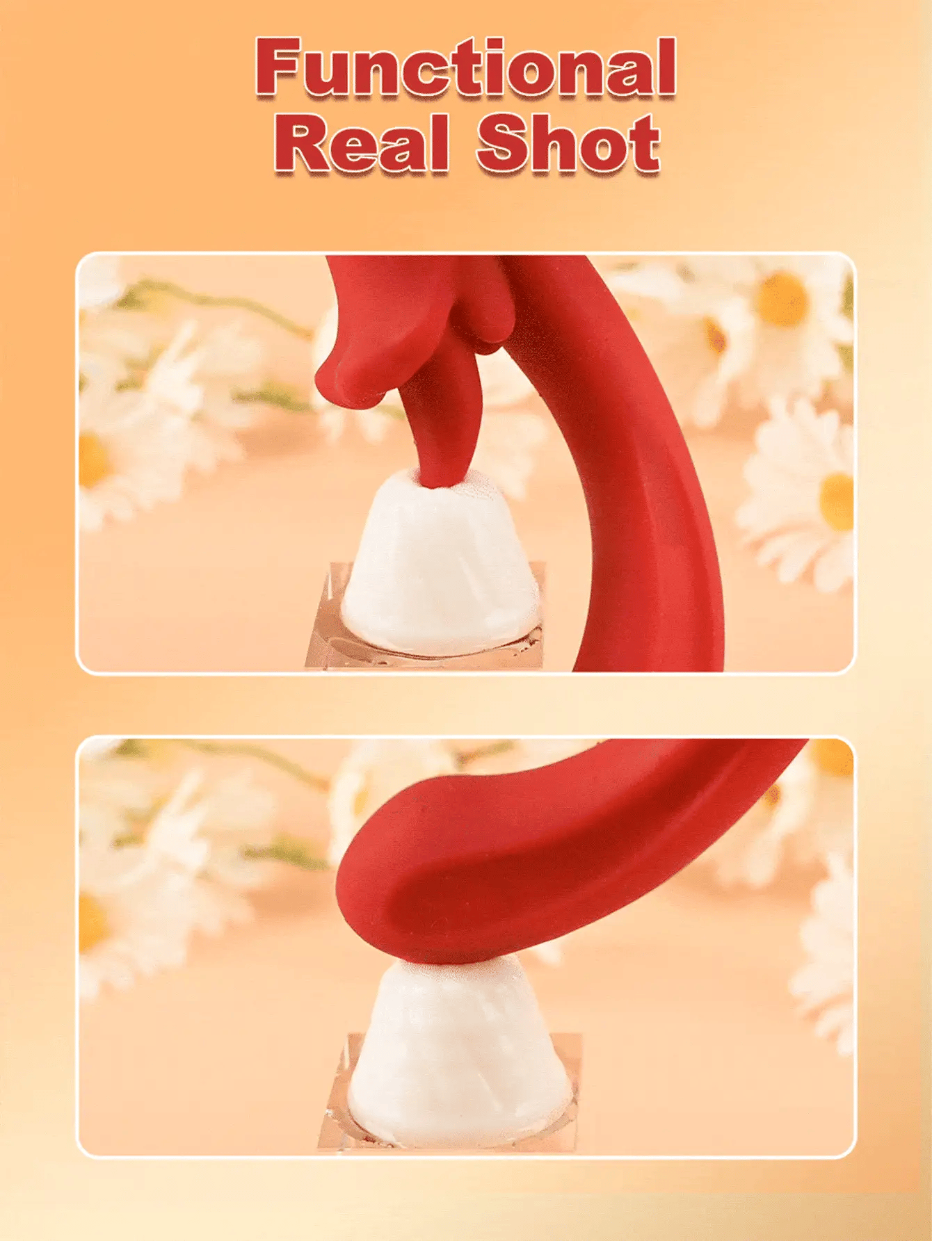 💥2025 New G-Fire Rabbit, Flexible G Spot Vibrator With 10 Licking And 10 Vibrating Modes,Tongue Licking Women Sex Toys,Nipple Toy Clitoral Stimulator Nighty