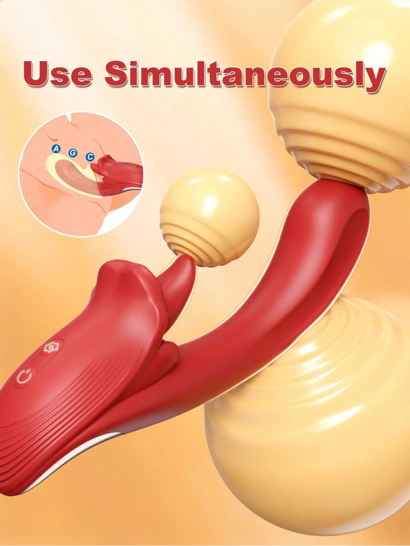 💥2025 New G-Fire Rabbit, Flexible G Spot Vibrator With 10 Licking And 10 Vibrating Modes,Tongue Licking Women Sex Toys,Nipple Toy Clitoral Stimulator Nighty