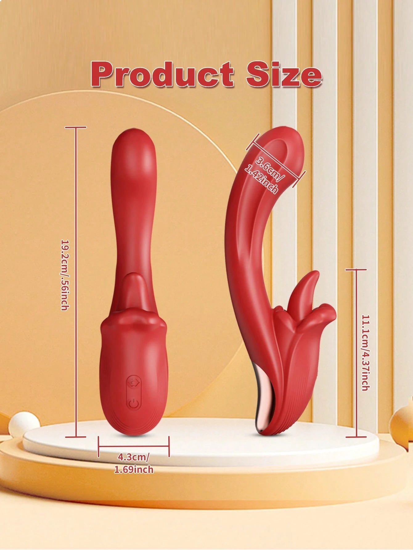 💥2025 New G-Fire Rabbit, Flexible G Spot Vibrator With 10 Licking And 10 Vibrating Modes,Tongue Licking Women Sex Toys,Nipple Toy Clitoral Stimulator Nighty