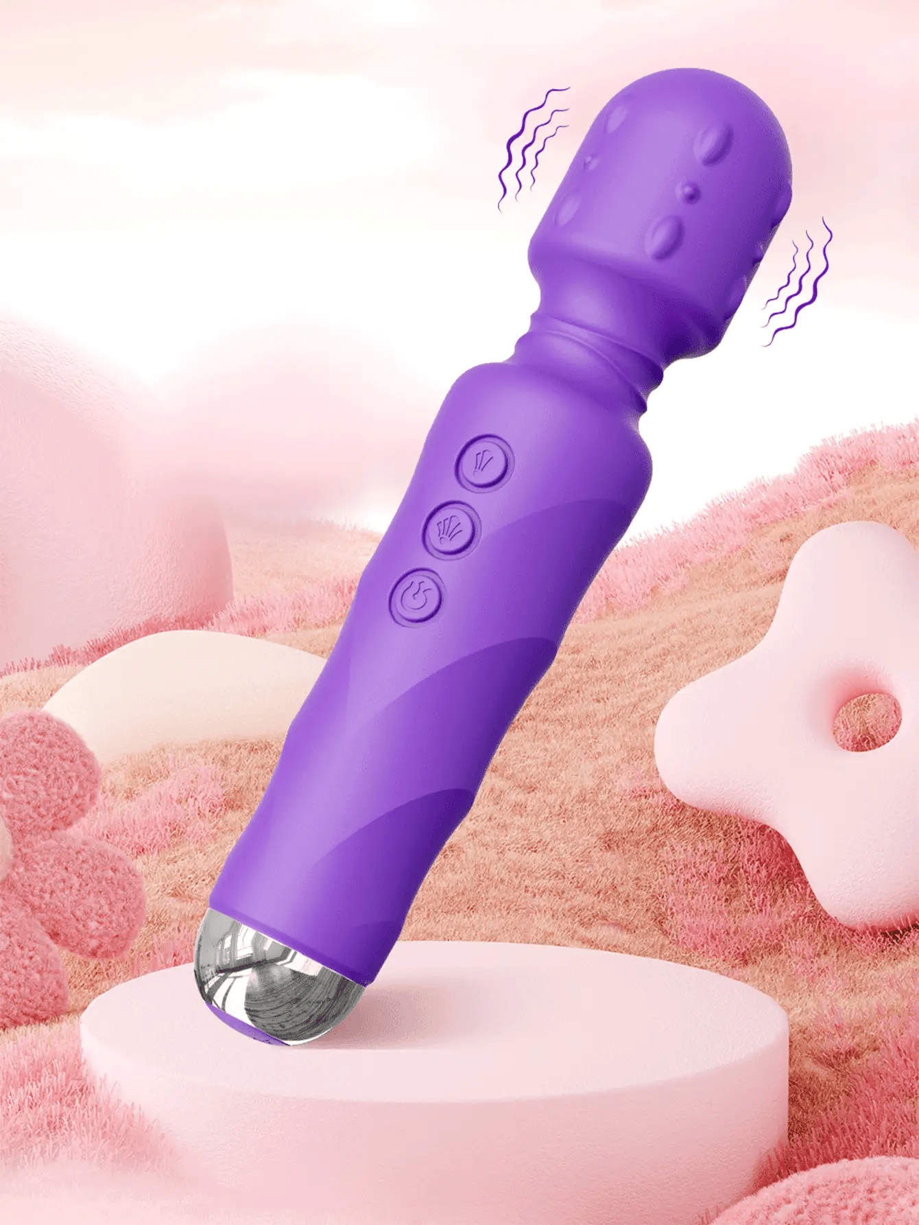 💥2025 New VelvaVibe Wand, Strong Manual Back Massagers,Adult Sex Toys For Women Nighty