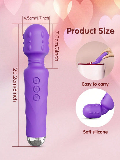 💥2025 New VelvaVibe Wand, Strong Manual Back Massagers,Adult Sex Toys For Women Nighty