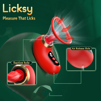 💥 2025 Limited 70% OFF 💦 Licksy Suptruck Kiwinet® SuckLick 9X 📱 Global Control & 3-in-1 Pleasure Hemiras