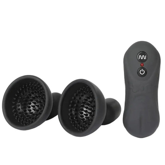 Remote Control Sucker Vibrator Nipple Toy Pump Lavah Pleasure
