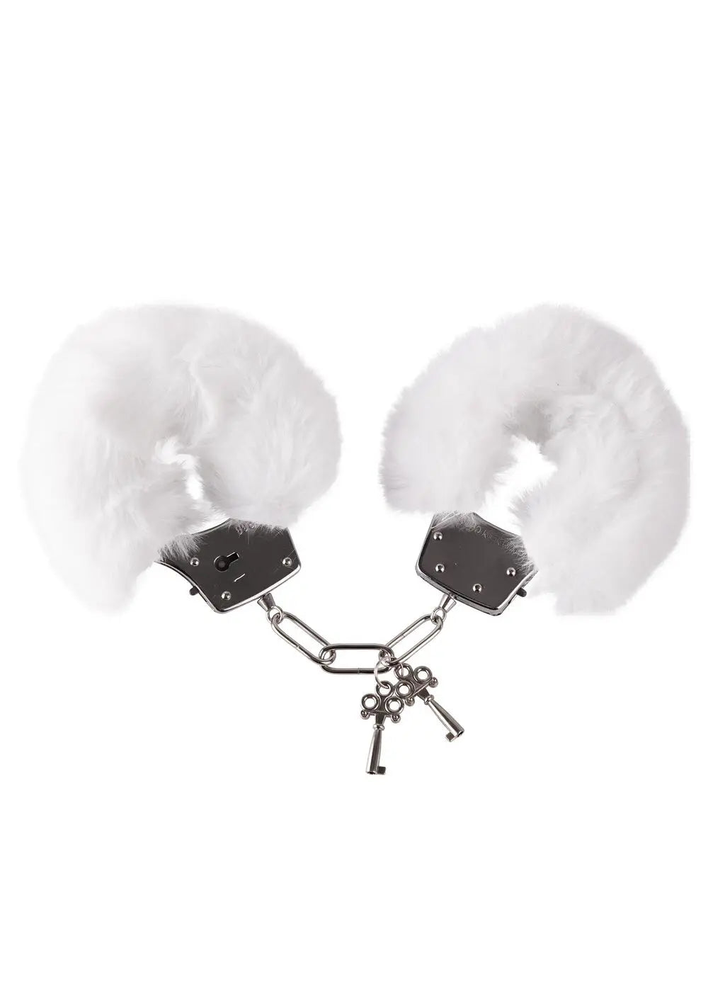 LacyNighty™ Plush Faux Fur Handcuffs Lavah Intimates