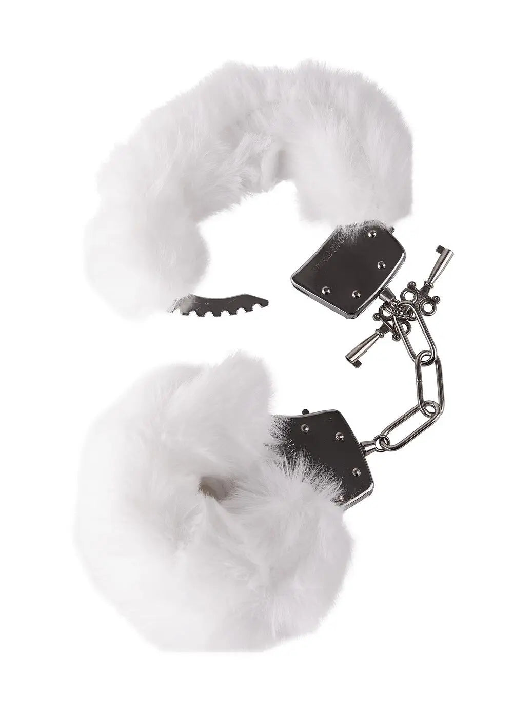 LacyNighty™ Plush Faux Fur Handcuffs Lavah Intimates