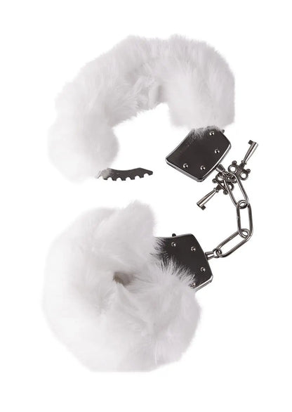 LacyNighty™ Plush Faux Fur Handcuffs Lavah Intimates