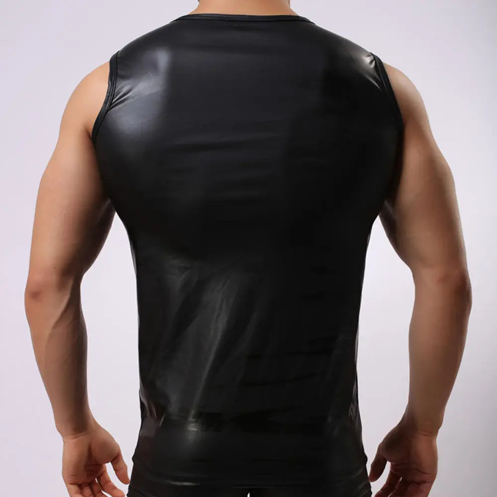 Leather Tank Top Lacy0301 Home