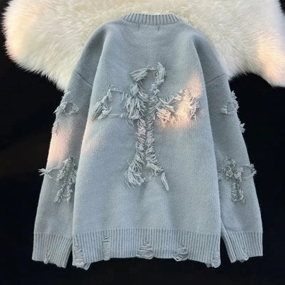 Unisex Retro Sweater Lacy0301