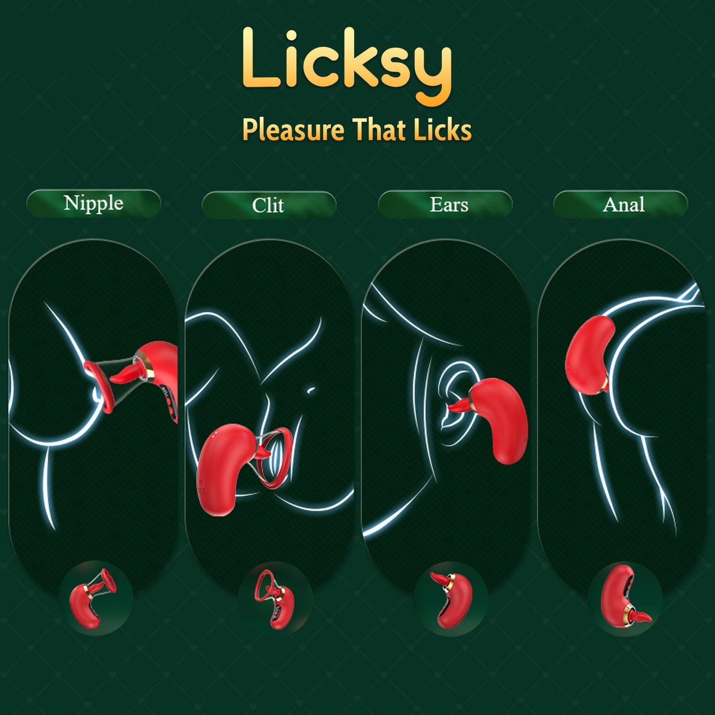 💥 2025 Limited 70% OFF 💦 Licksy Suptruck Kiwinet® SuckLick 9X 📱 Global Control & 3-in-1 Pleasure Hemiras