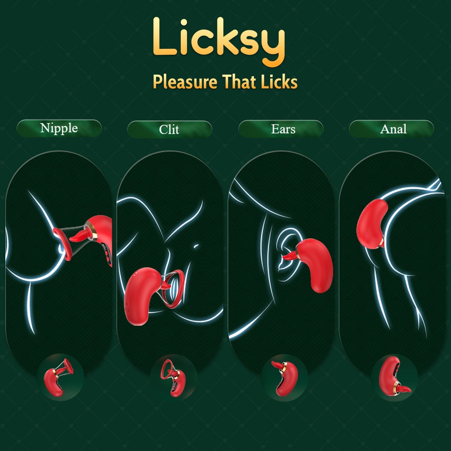 💥 2025 Limited 70% OFF 💦 Licksy Suptruck Kiwinet® SuckLick 9X 📱 Global Control & 3-in-1 Pleasure Hemiras