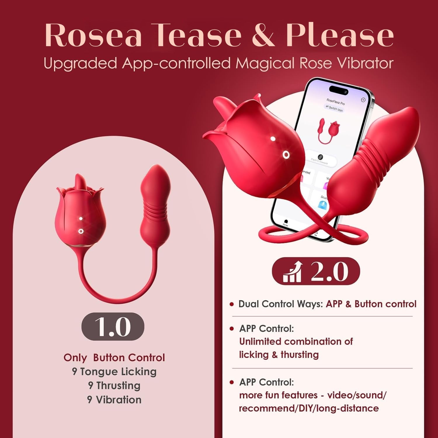 💥 2025 Limited 70% OFF 💦 ROSEA Tease & Please Suptruck Vibrator Hemiras