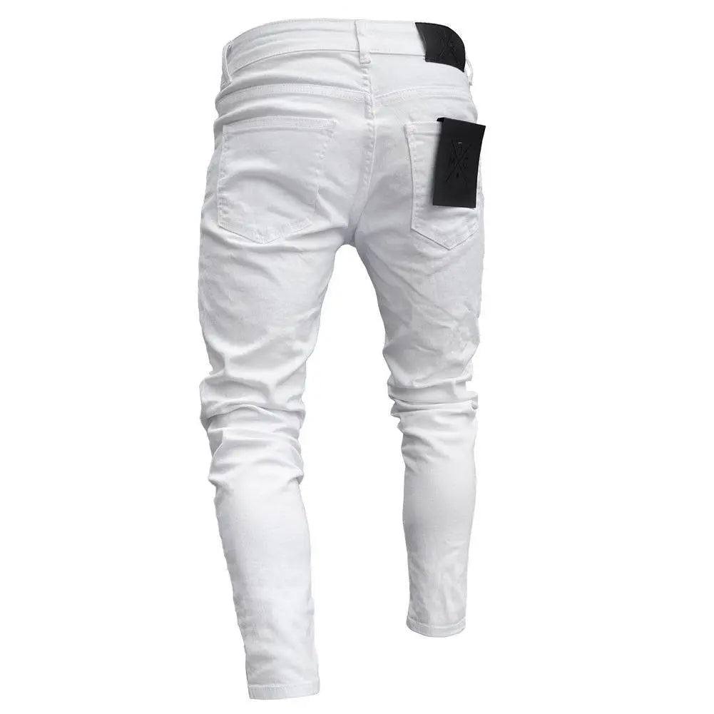 Ripped Skinny Biker Jeans Cele China Top 1 Jeans