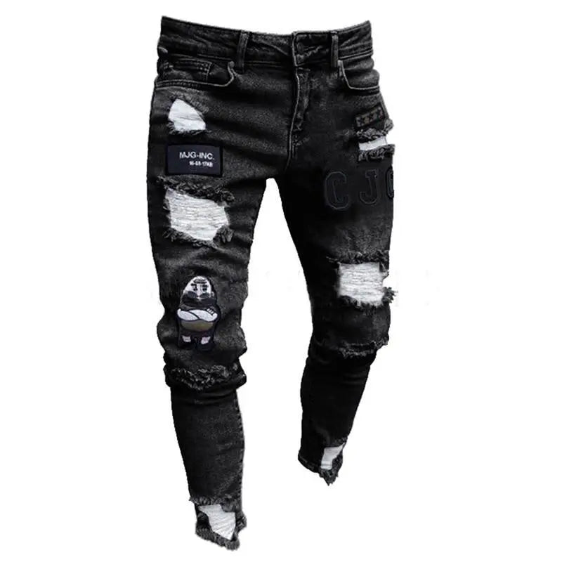 Ripped Skinny Biker Jeans Cele China Top 1 Jeans