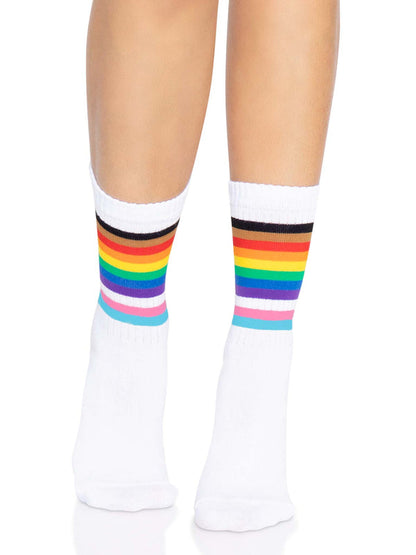 LacyNighty™ Pride Crew Socks Leg Avenue Hosiery
