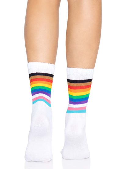 LacyNighty™ Pride Crew Socks Leg Avenue Hosiery