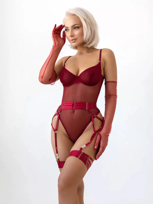 LacyNighty™ Body Amélie Lingerie Set Iris Lingerie Lingerie