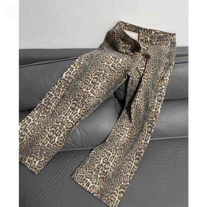 Retro Leopard High Waist Lacy0301 Other