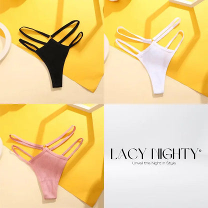 LacyNighty™ Lustful Lines Thong Lacy Nighty thong