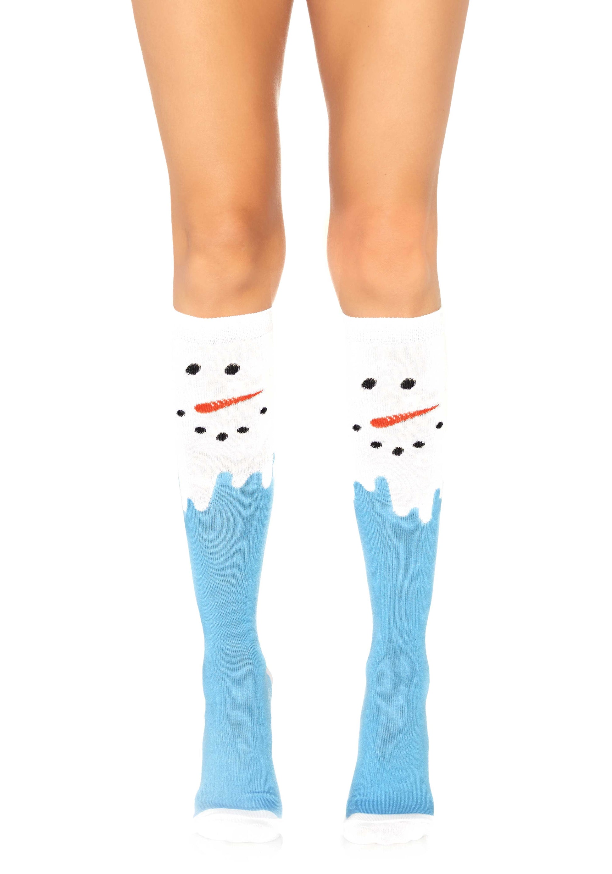 LacyNighty™ Snow Man Knee-High Socks Leg Avenue Hosiery