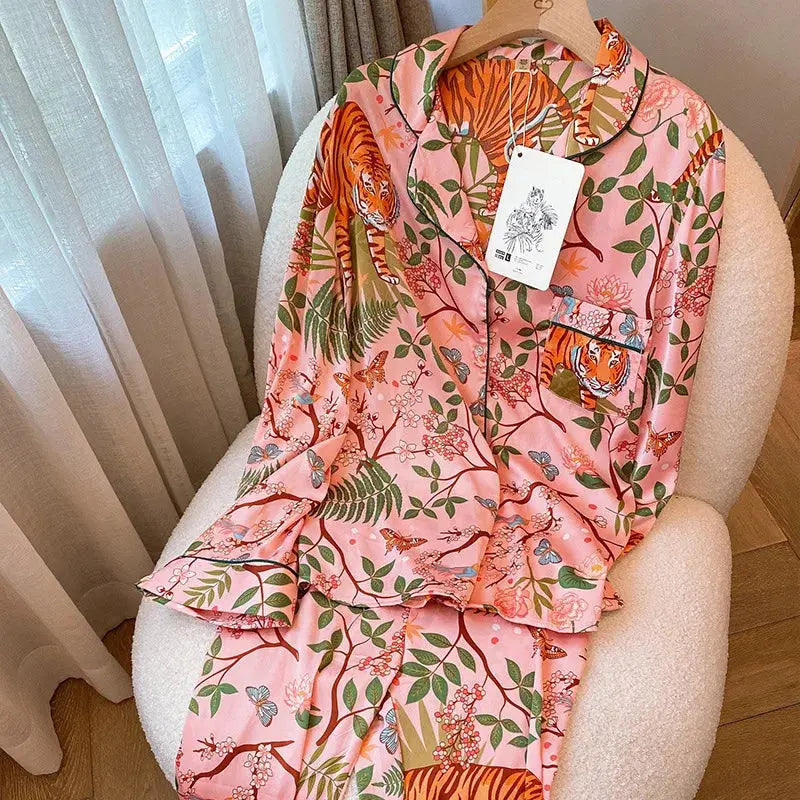 Refuse To Regret Pajamas Set LacyNighty Sleeping Wear