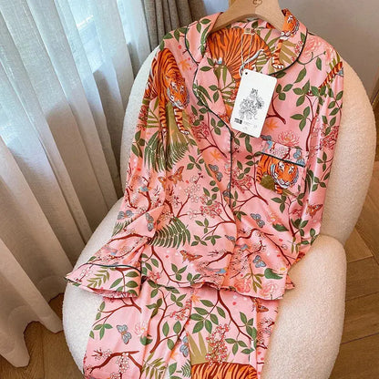 Refuse To Regret Pajamas Set LacyNighty Sleeping Wear