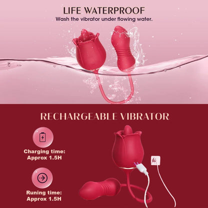 💥 2025 Limited 70% OFF 💦 ROSEA Tease & Please Suptruck Vibrator Hemiras