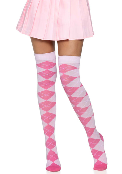 LacyNighty™ Knit Over The Knee Socks Leg Avenue Hosiery