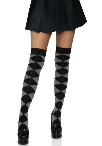 LacyNighty™ Knit Over The Knee Socks Leg Avenue Hosiery