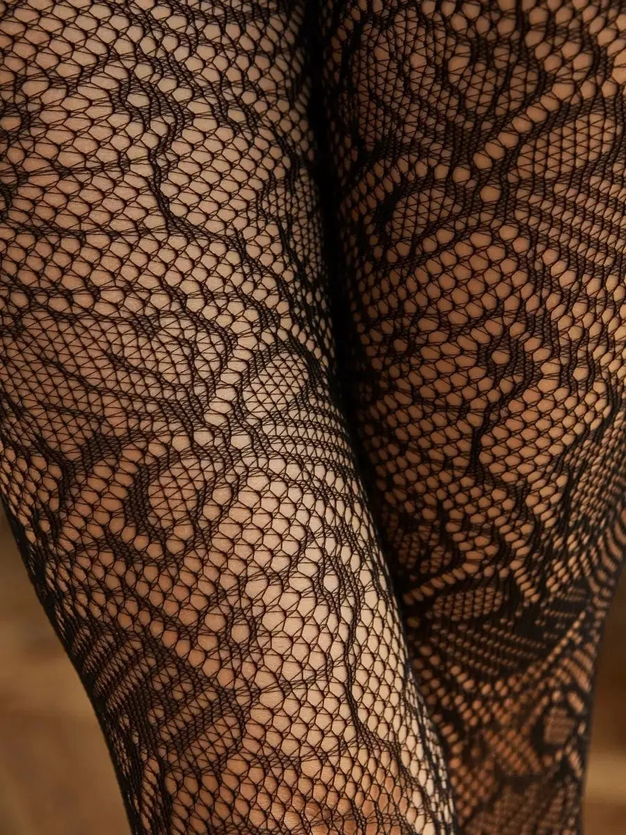 LacyNighty™ Timeless Temptation Hosiery Lacy Nighty