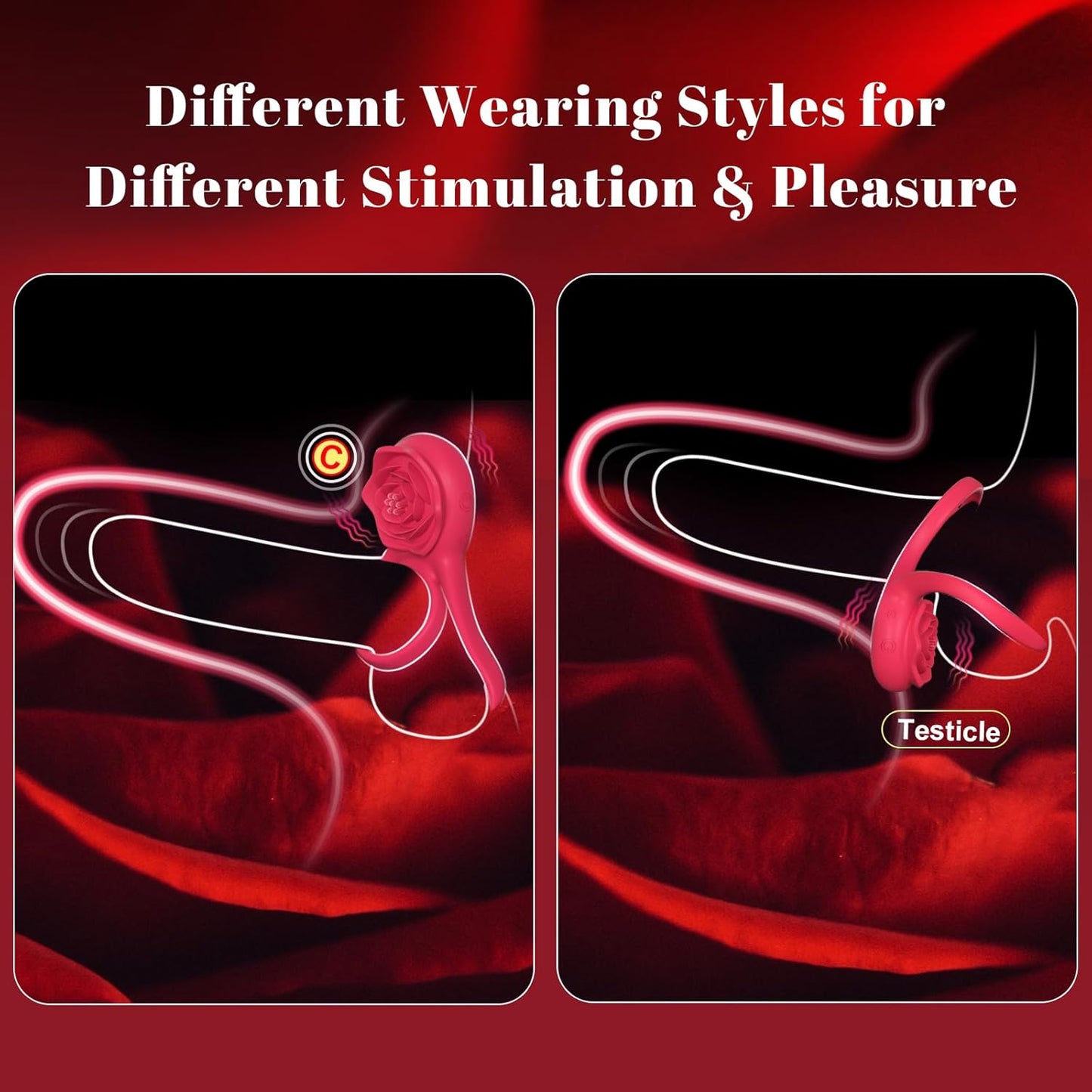 💥 2025 Limited 70% OFF 💦 ROSELINK Suptruck Kiwinet® 3 in 1 Dual Ring Rose Vibrator Hemiras