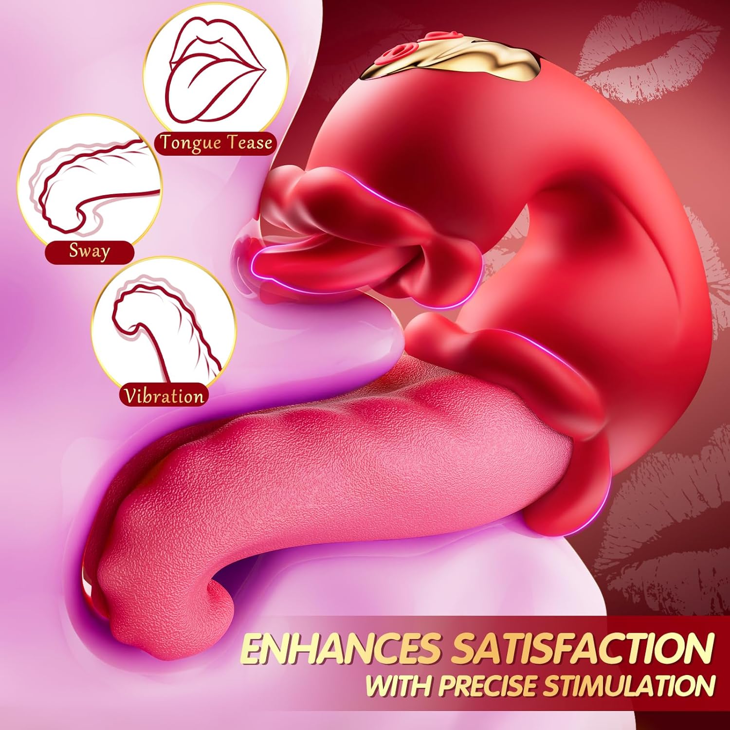 💥 2025 Limited 70% ️OFF 👅 LICKORA X10 Suptruck 4-in-1 Tongue Rose Kiwinet Vibrator Hemiras