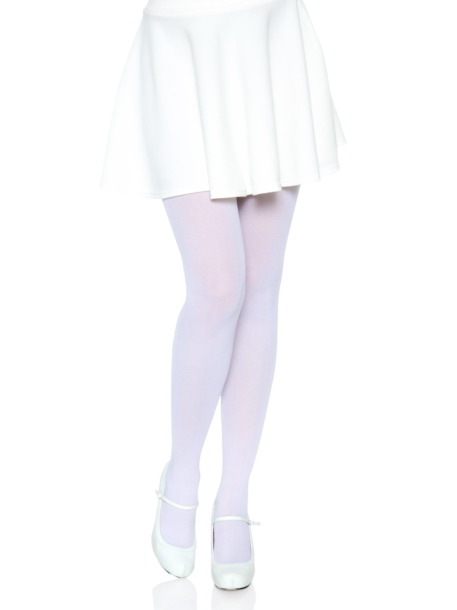 LacyNighty™ Nylon Opaque Pantyhose Leg Avenue Hosiery