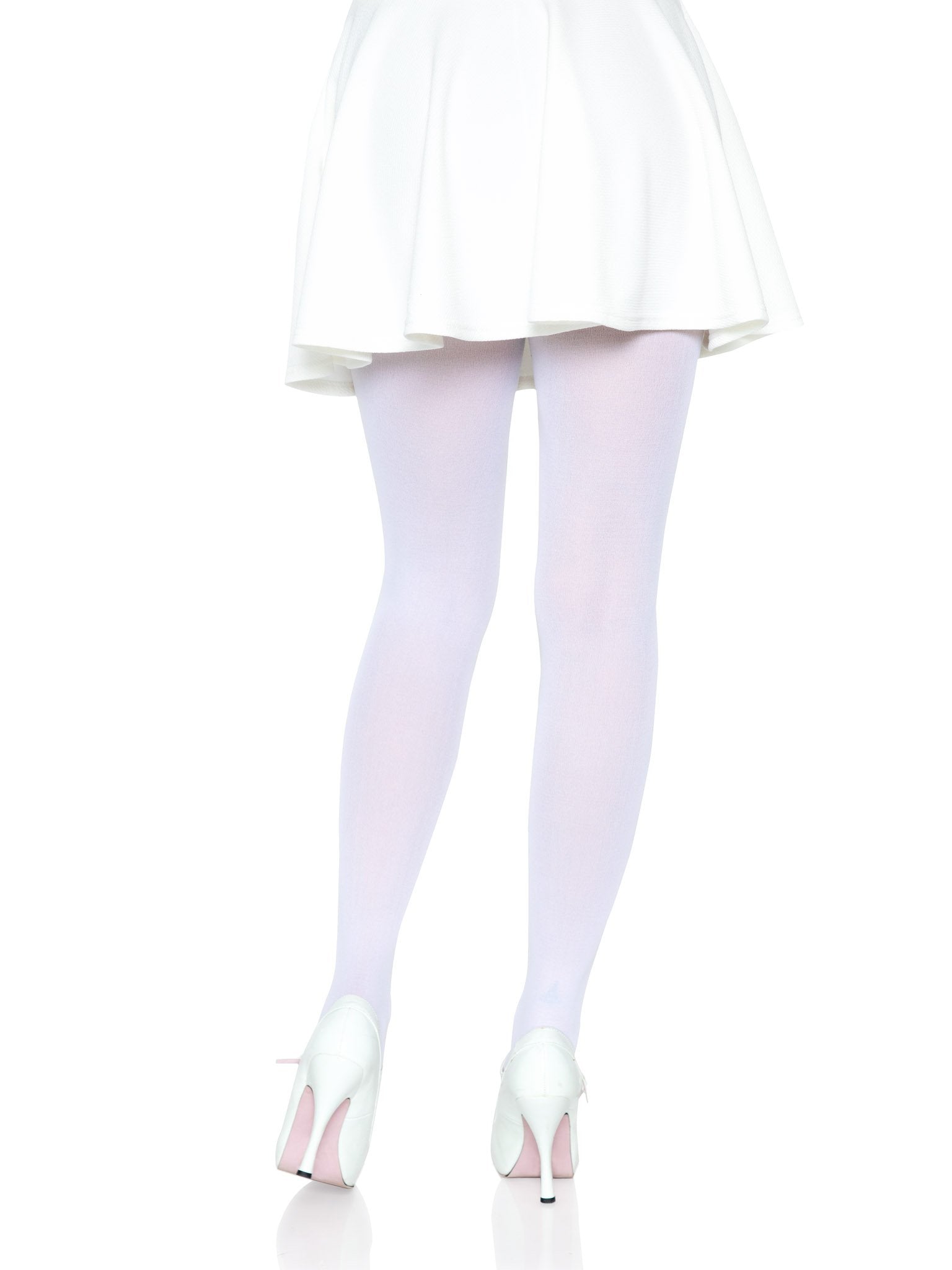 LacyNighty™ Nylon Opaque Pantyhose Leg Avenue Hosiery
