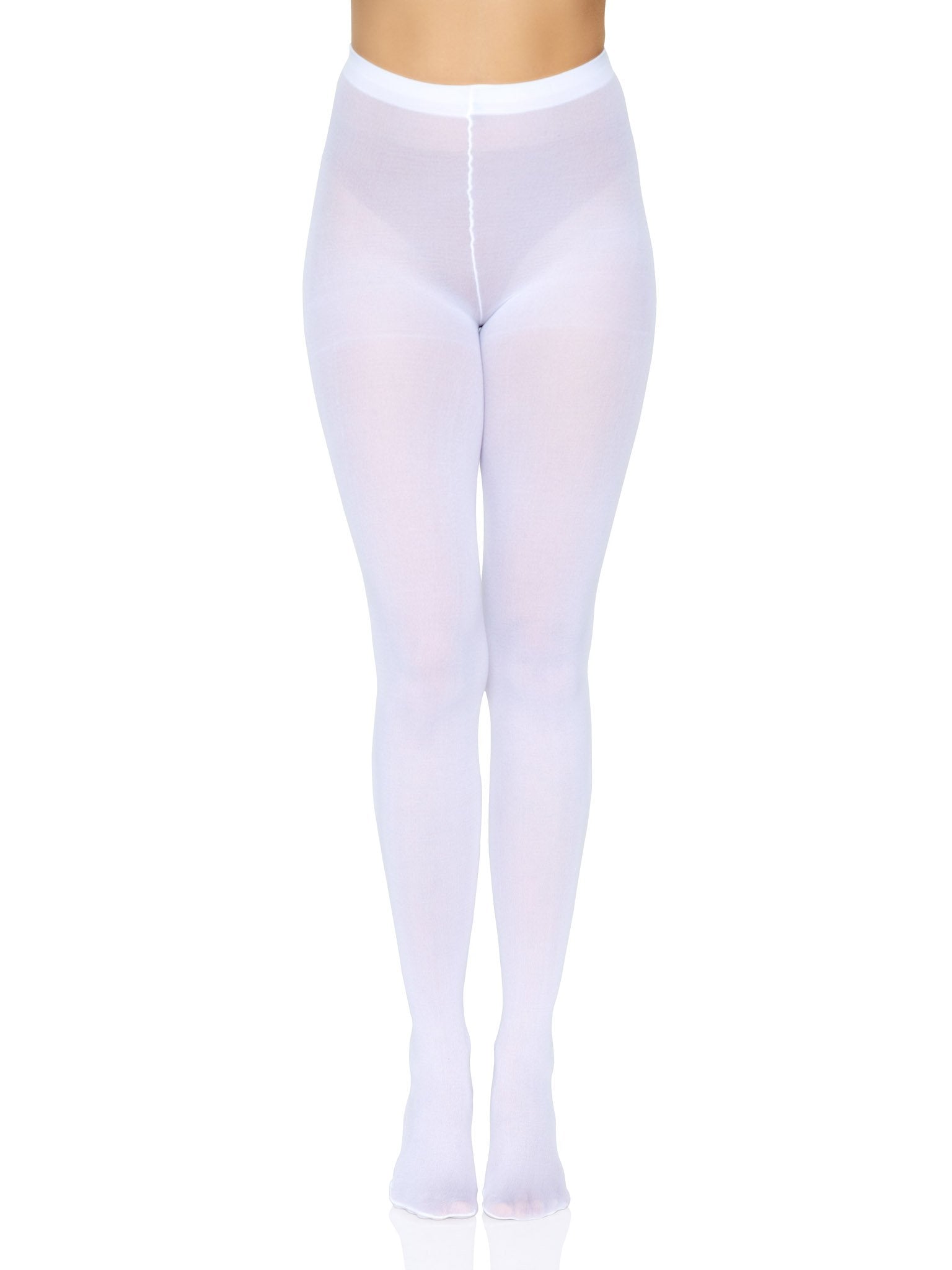 LacyNighty™ Nylon Opaque Pantyhose Leg Avenue Hosiery