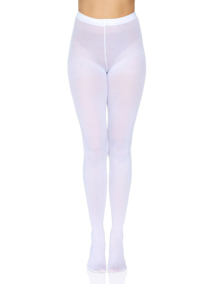 LacyNighty™ Nylon Opaque Pantyhose Leg Avenue Hosiery