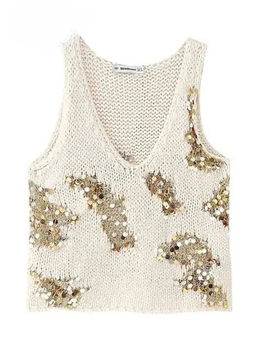 Summer Knitted Top Lacy0301 Other