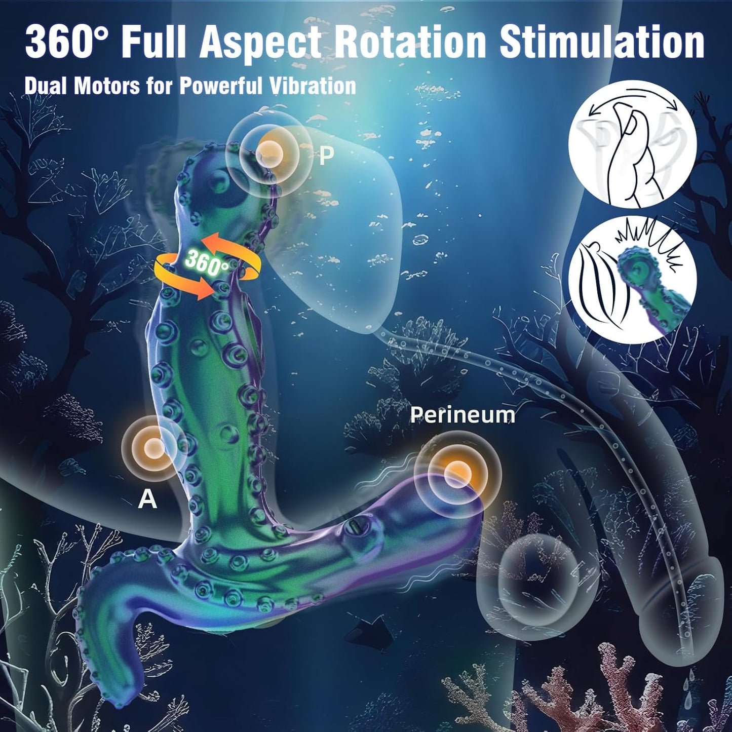 💥 2025 Limited 70% ️OFF 💦 OctoPulse X9 360° Rotating Suptruck Deep Stimulator Hemiras