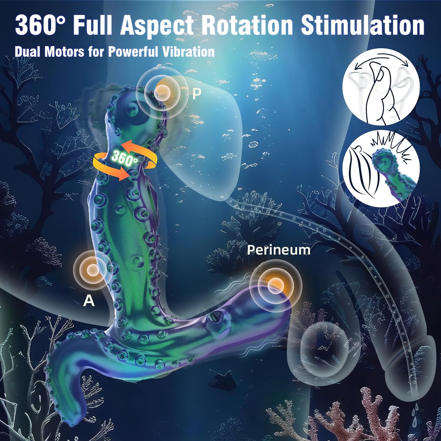 💥 2025 Limited 70% ️OFF 💦 OctoPulse X9 360° Rotating Suptruck Deep Stimulator Hemiras