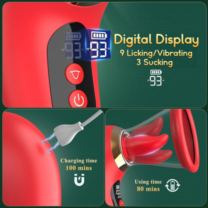 💥 2025 Limited 70% OFF 💦 Licksy Suptruck Kiwinet® SuckLick 9X 📱 Global Control & 3-in-1 Pleasure Hemiras
