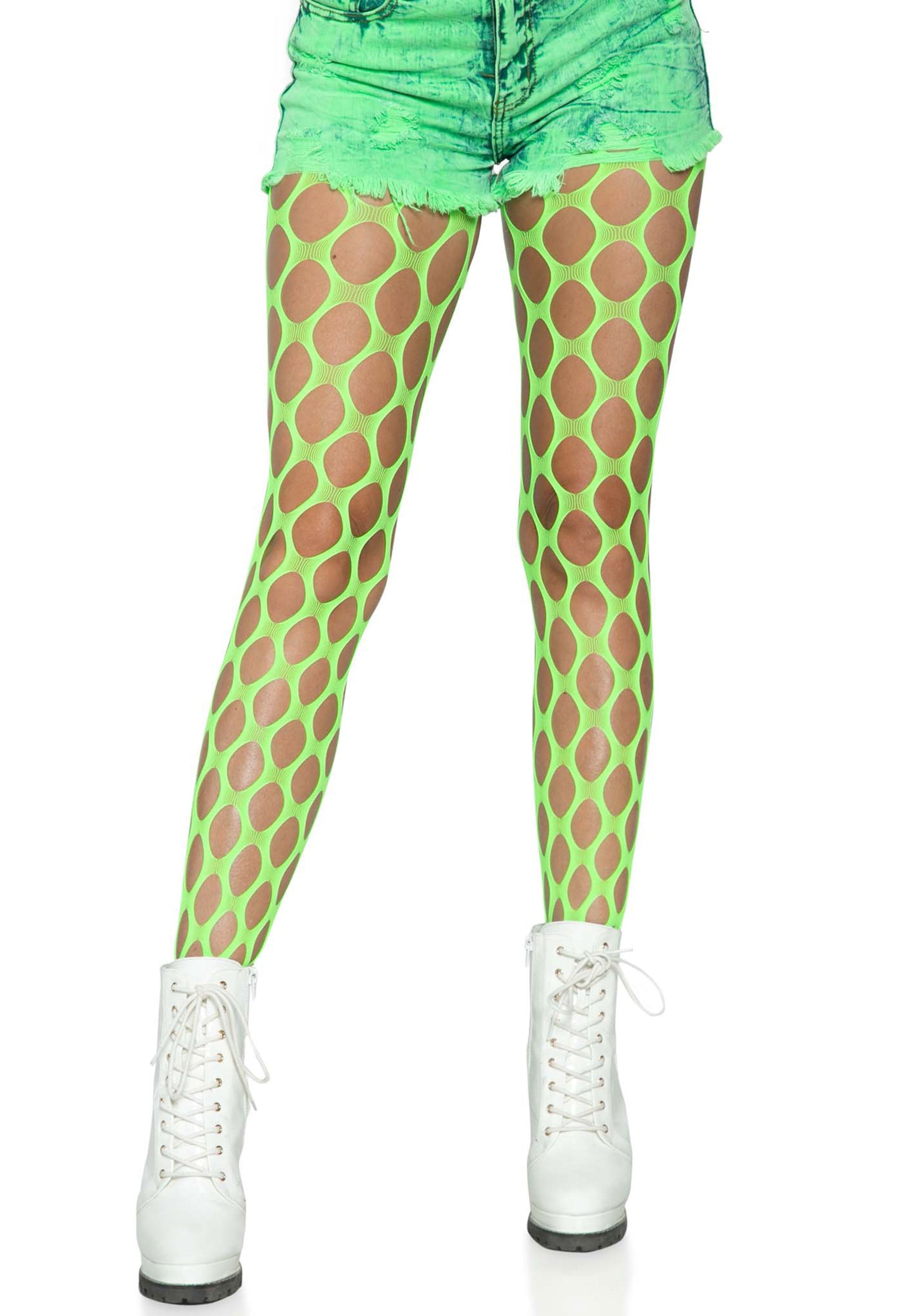 LacyNighty™ Jumbo Pothole Net Pantyhose Leg Avenue Hosiery