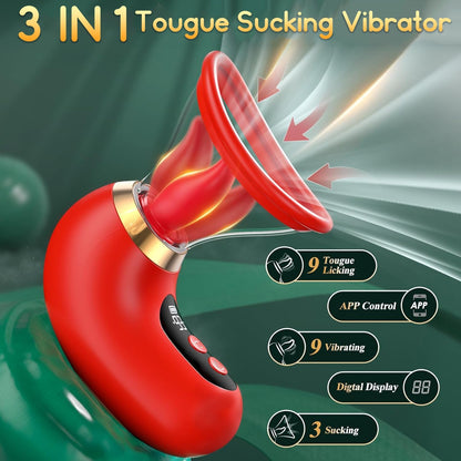 💥 2025 Limited 70% OFF 💦 Licksy Suptruck Kiwinet® SuckLick 9X 📱 Global Control & 3-in-1 Pleasure Hemiras