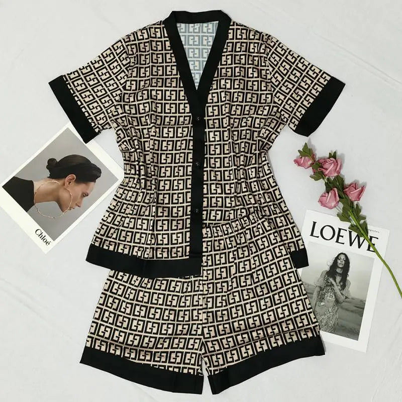 Forget The Past Pajama Sets QSROCIO Boutique Store Sleeping Wear