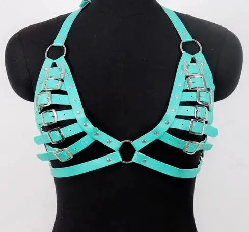 Leather Harness Bra Lacy0301 Other