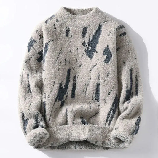 Loose Knitted Sweater Lacy