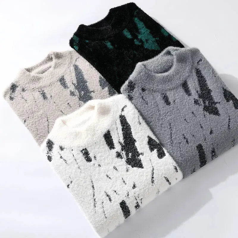 Loose Knitted Sweater Lacy