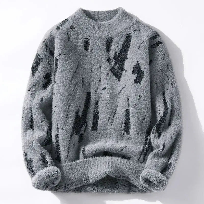 Loose Knitted Sweater Lacy